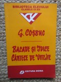 BALADE SI IDILE, CANTECE DE VITEJIE-GEORGE COSBUC