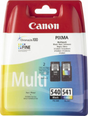 Cartus cerneala Canon PG-540 + CL-541, multipack (black, color), pentru Canon Pixma MG2150, Pixma MG2250, Pixma MG3150, Pixma MG3250, Pixma MG3550, Pi foto