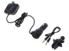 Transmițător FM microSD USB negru 1,2m