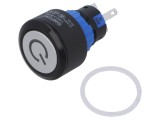 Comutator ONPOW SPDT 2 poziții 0,5A 220VAC IP65 LAS1-APY-11T/G/24V/P