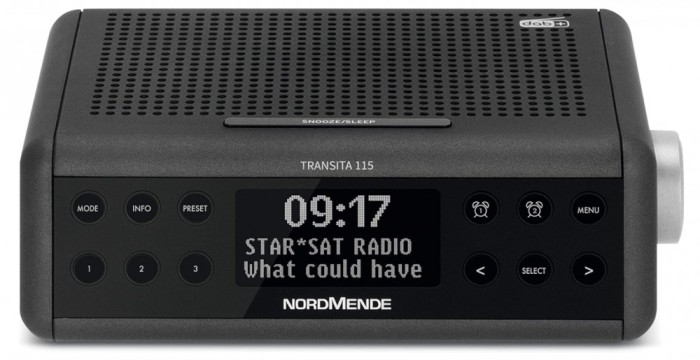 Radio cu Ceas Nordmende Transita 78-3009-00 Transita 115 DAB, DAB+, FM - RESIGILAT