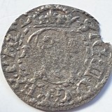 Polonia 1 schilling de coroana 1613 argint Sigismund lll