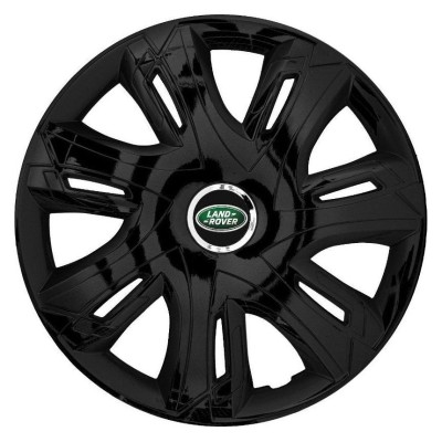 Set 4 capace roti Supernova black laquered R16 Compatibil Cu Land Rover foto