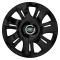 Set 4 capace roti Supernova black laquered R16 Compatibil Cu Land Rover