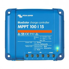 Controler de încărcare solară Victron Energy BlueSolar MPPT 100/15 12V / 24V 15A