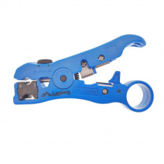 Instrument universal pentru indepartarea izolatiei, Lanberg 41824 Stripping Tool, cu reglare, pentru cabluri de date, UTP si STP