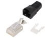 Conector RJ45 Ecranat WEIDM&Uuml;LLER Cat 6a Aurit 8 Pini Class EA IDC Montare Pe Cablu