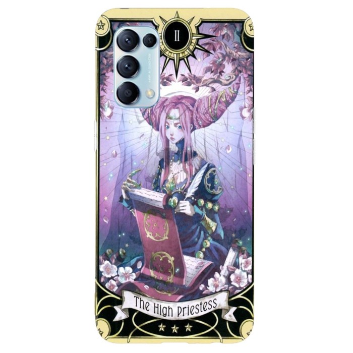Husa compatibila cu Oppo A15 model The High Priestess, Silicon, TPU, Viceversa