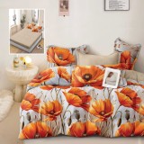 LENJERIE FINET 6 PIESE CU HUSĂ &ndash; 160&times;200 ȘI 180&times;200 (HARPER)