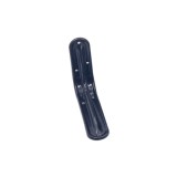 Suport pentru raft, lat, negru, 155 x 105 x 37 mm, 24 buc / set