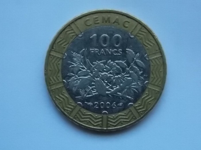 100 FRANCS 2006 STATELE AFRICANE CENTRALE