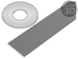 Cablu Bandă 1,27mm Cu 30x28AWG PVC 30.5m