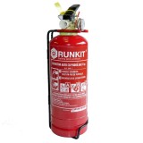 Stingator auto Runkit cu pulbere 1 kg manometru si omologare RAR