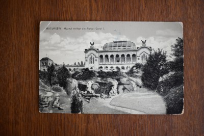 CP Bucuresti Parcul Carol I Palatul Artelor Muzeul Militar foto