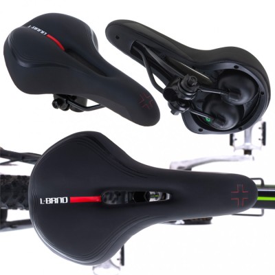Scaun pentru bicicleta model SPORT, din spuma, culoare Neagra foto