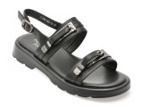 Cumpara ieftin Sandale FLAVIA PASSINI negre, 1340H22, din piele naturala
