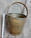 galetusa decorativa din alama/alpaca 15 cm.
