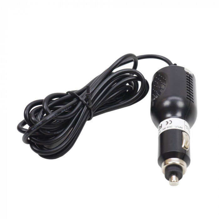 Incarcator auto PNI cu mufa mini USB 12V/24V - 5V 2A, pentru GPS, lungime cablu 190 cm