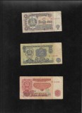 Rar! Set Bulgaria 1 + 2 + 5 leva 1962, Europa