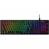 Tastatura gaming mecanica HyperX Alloy Origins Blue, Cablu USB 1.8m (Negru)