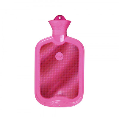 Perna pentru apa calda SANGER din cauciuc natural 2L, roz foto