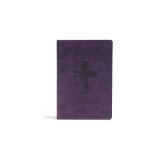 KJV Rainbow Study Bible, Purple Leathertouch
