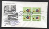 UN New York 1965 Developing countries Mi.149 x 4 FDC UN.145