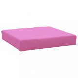 Cumpara ieftin Perna pentru paleti, roz, 60x60x8 cm, tesatura oxford