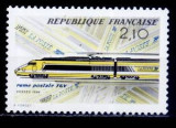 C3146 - Franta 1984 - Tren. neuzat,perfecta stare