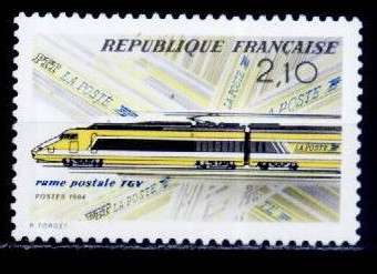 C3146 - Franta 1984 - Tren. neuzat,perfecta stare foto