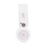 Husa Apple AirTag Loop alba, accesoriu original pentru prindere sigura