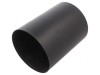 Heat Shrink Cap 100mm Black Polyolefin