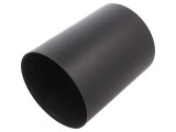 Heat Shrink Cap 100mm Black Polyolefin
