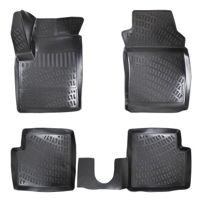 Set covorase auto cauciuc umbrella pentru fiat 500 2007- foto