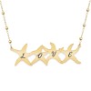 Andreea - Colier personalizat cu stelute de mare din argint 925 placat cu aur 24K galben