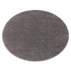 Covor BUENOS cerc 6646 shaggy uni, o singură culoare gri, cerc 120 cm