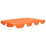 Cumpara ieftin Copertina rezerva leagan gradina, portocaliu, 150/130x105/70 cm