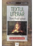 Ninusa Erceanu - Textul literar. Teorie literara aplicata - Pentru testarea nationala (Editia: 2005)