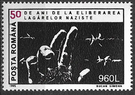 B1236 - Romania 1995 - Lagarele naziste neuzat,perfecta stare
