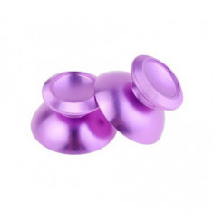 2 bucati Aluminiu stick Thumbsticks pentru Sony PlayStation 4 PS4 Controller Culoare Violet foto