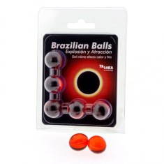 TALOKA - 5 BRAZILIAN BALLS HOT &amp;amp; COLD EFFECT EXCITING GEL foto