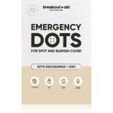 My White Secret Breakout + Aid Emergency Dots tratament topic pentru acnee cu niacinamidă și zinc 72 buc