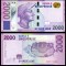 ALBANIA █ bancnota █ 2000 Leke █ 2020 (2022) █ UNC █ necirculata