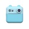 Camera Instantanee pentru Copii, Cyrax, cu Functie de Printare, Cablu USB-C, Bluetooth, compatibil iOS/Android, Imprimare APP, Model Urechi, Snur Subt