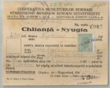 Romania, Cooperativa Muncitorilor Hornari, Chitanta, Oradea, 1947
