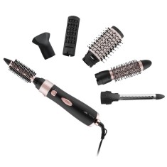 Perie ondulatoare cu aer cald si ionizare ETA Fenite 5321 90010, black edition,