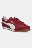 Puma sneakers din piele Arizona Retro culoarea bordo, 402353