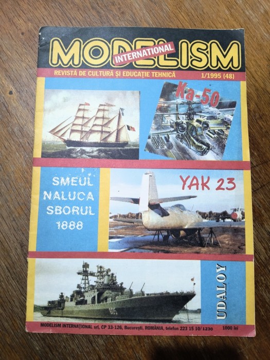 Revista Modelism nr. 1 / 1995 / C rev M1
