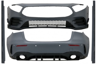 Pachet Exterior Complet Mercedes A-Class W177 5 Usi Hatchback (2018-2022) A35 Design Performance AutoTuning foto