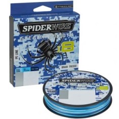 Fir Textil Spiderwire Stealth Smooth 8 Blue Camo 150m, 0.39mm, 46.3kg foto